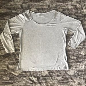Grey xl long sleeve top